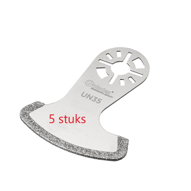 Multitool-Diamant-blad sikkel 58 mm (2) Qblades UN35 5 stuks