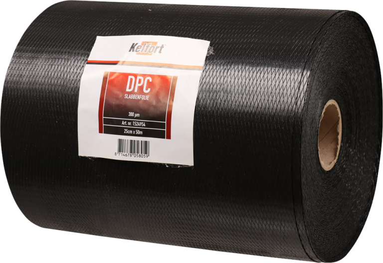 Kelfort DPC Slabbenfolie 300micron 25cm x 50m