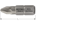 Rotec Insertbit PZ1 1/4' - BASIC 25mm C6,3  