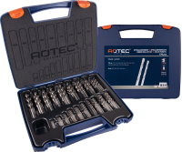 Rotec HSS-G Spiraalborenset SILVER-LINE, in ABS-koffer | 170-delig 