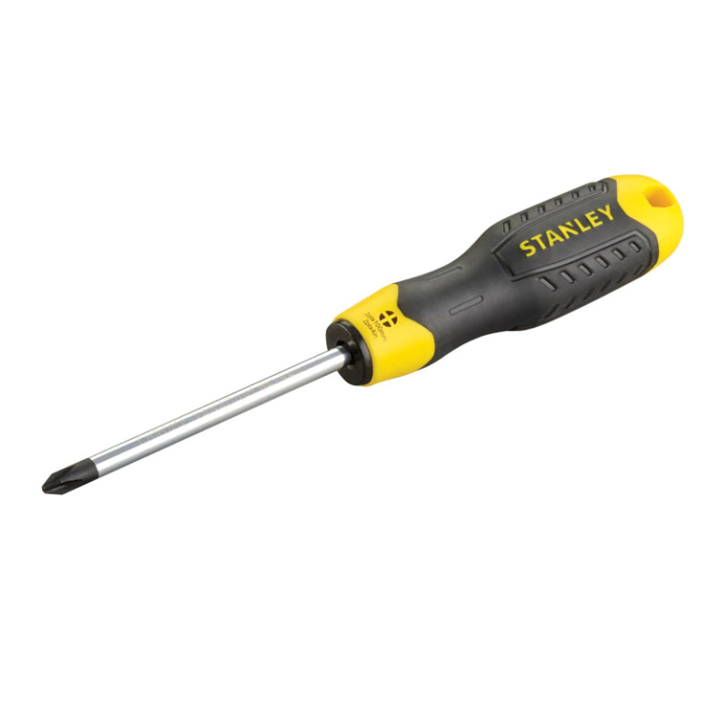 Stanley 0-64-940 Cushiongrip Schroevendraaier 2pt - 100mm