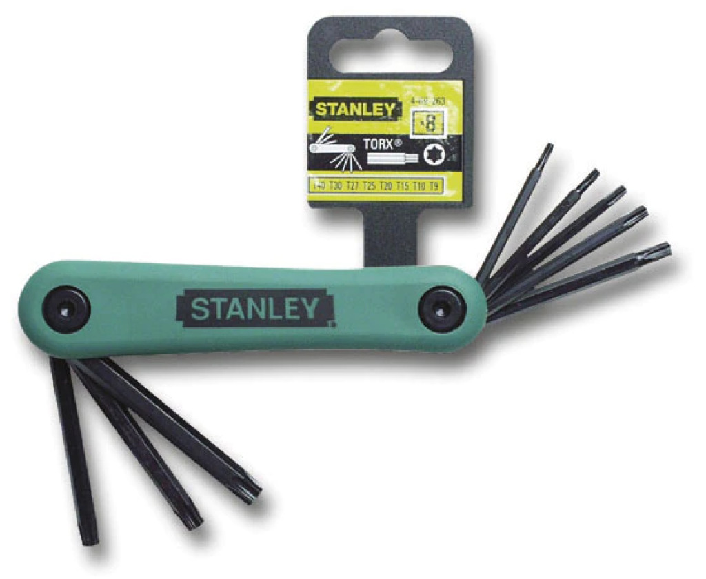 Stanley 4-69-263 Stifsleutelset Torx - 8-delig