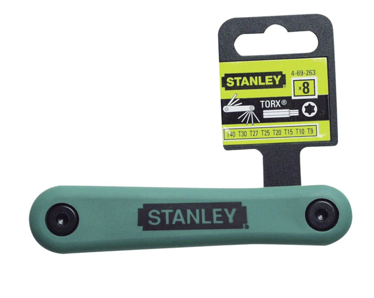 Stanley 4-69-263 Stifsleutelset Torx - 8-delig