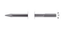 Rotec SDS-Max 160mm Punt Beitel 