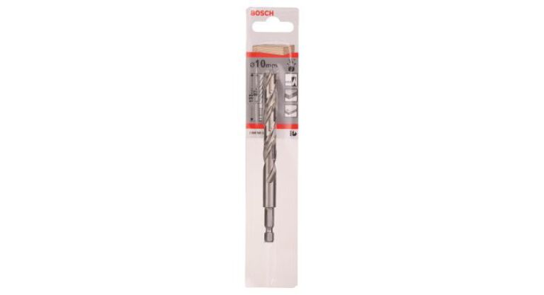 Bosch HSS Spiraal Boor Hout 10x133mm