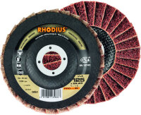 Rhodius PROline VLS fleece klepschijf, diameter [mm]: 125, boring [mm]: 22.23 