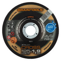 Rhodius 208373 Braintools XTK35 Cross Doorslijpschijf - Extra dun - 125 x 22,23 x 1,9mm 